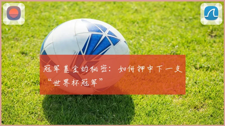 冠军基金的秘密：如何押中下一支“世界杯冠军”